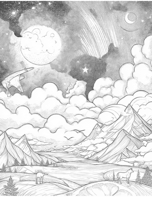 Free Star Coloring Pages - 2