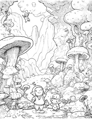 Free Monster Kid Coloring Pages - 4
