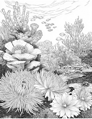 Free Nudibranch Coloring Pages - 2
