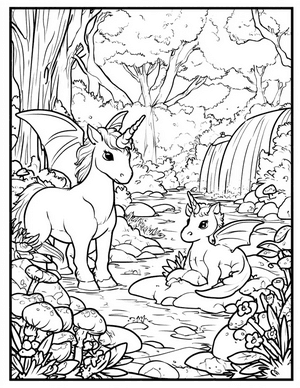Free Fairy Tale Coloring Pages - 3