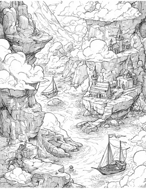 Free Treasure Coloring Pages - 3