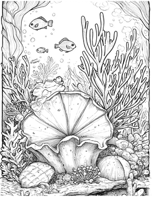 Free Sea Cucumber Coloring Pages - 3