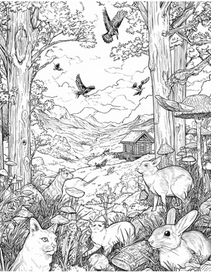 Free Geocache Coloring Pages - 5