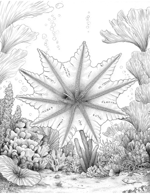 Free Sea Cucumber Coloring Pages - 5
