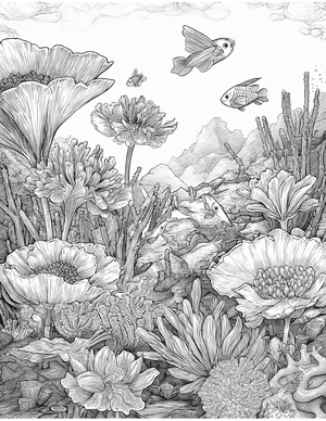 Free Nudibranch Coloring Pages - 5