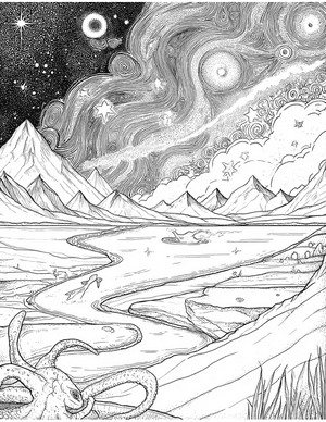 Free Star Coloring Pages - 6