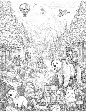 Free Geocache Coloring Pages - 6