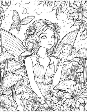 Free Princess Doll Coloring Pages - 8