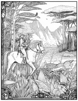 Free Explorer Coloring Pages - 6