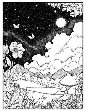 Free Star Coloring Pages - 7