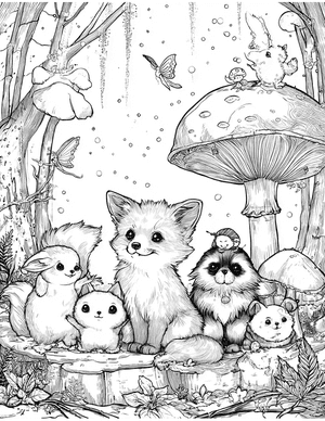 Free Fairy Tale Coloring Pages - 8