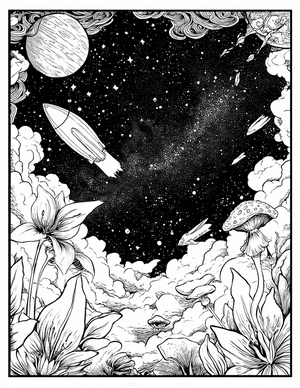 Free Star Coloring Pages - 8