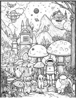 Free Helmet Coloring Pages - 8