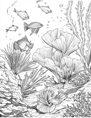 Free Nudibranch Coloring Pages - 9