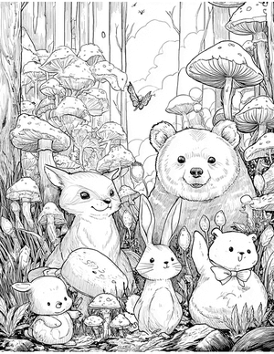 Free Fairy Tale Coloring Pages - 10