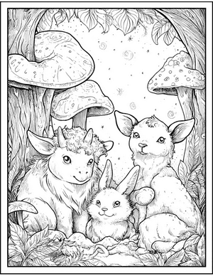 Free Fairy Tale Coloring Pages - 11