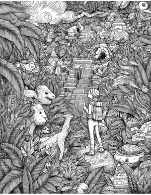 Free Explorer Coloring Pages - 10