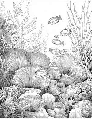 Free Sea Cucumber Coloring Pages - 11