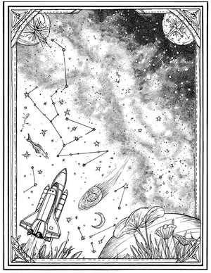 Free Star Coloring Pages - 11