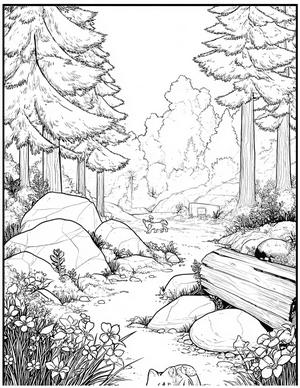 Free Geocache Coloring Pages - 11