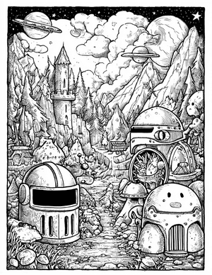 Free Helmet Coloring Pages - 11
